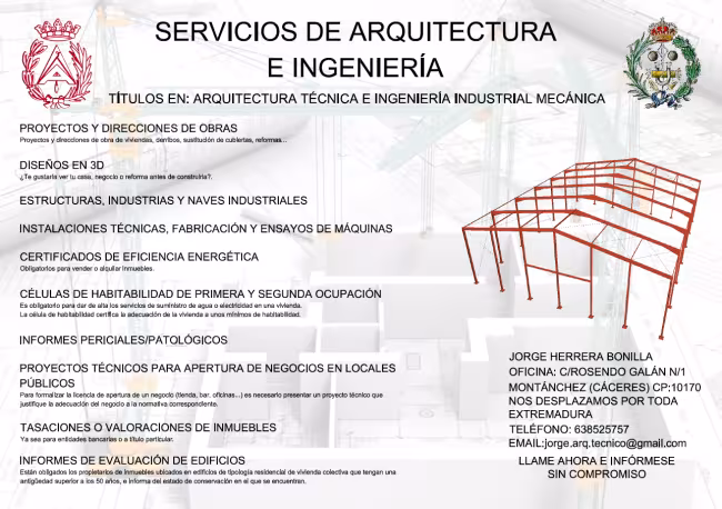 ARQUITECTURA E INGENIERÍA - Casa en 
